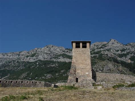 Krujë Castle is a major landmark located on the highest point of Kruje | Albania, Otranto, Castle