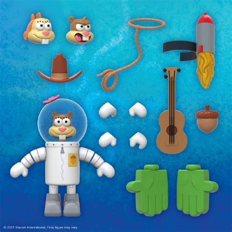 SpongeBob SquarePants Ultimates Sandy Cheeks Action Figure - Forbidden ...