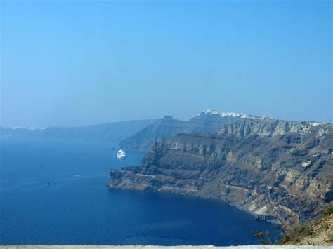 Santorini coast, Greece | Greece, Natural landmarks, Santorini