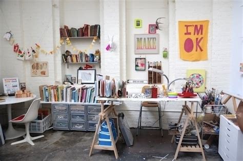 40 Inspiring Workspaces Of The Famously Creative