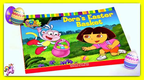 DORA THE EXPLORER "DORA'S EASTER BASKET" - Read Aloud - Storybook for kids, children - YouTube