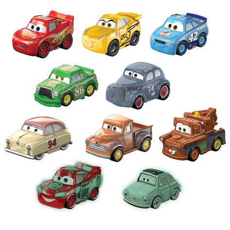 Disney/Pixar Cars Mini Racers 10-Pack, #4 - Walmart.com - Walmart.com