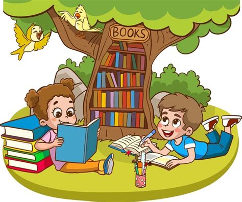1,425 Cartoon Children Reading Books Park Royalty-Free Photos and Stock Images | Shutterstock