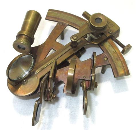 Sold Price: Brass Sextant - Modern - March 1, 0116 5:00 PM CDT