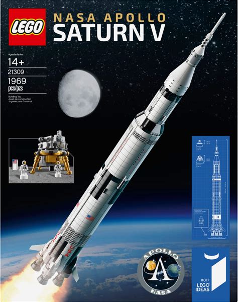 Customer Reviews: LEGO Ideas NASA Apollo Saturn V Building Set 21309 ...