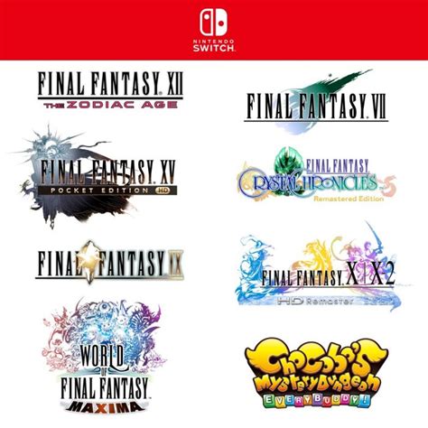 Final Fantasy Coming to Nintendo Switch In a Big Way! | GodisaGeek.com