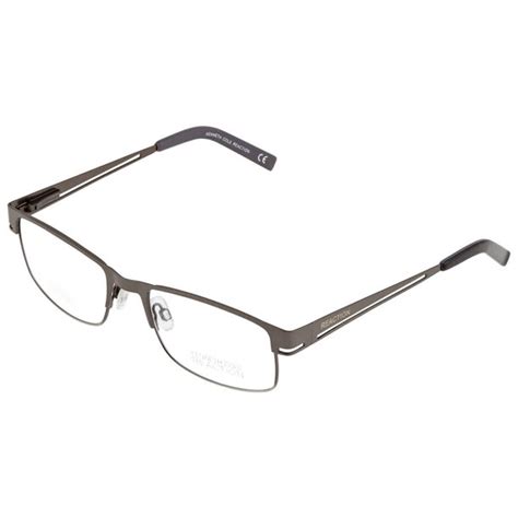 Kenneth Cole Reaction Men's Gunmetal Square Eyeglass Frames KC0697 9 52 - Walmart.com - Walmart.com