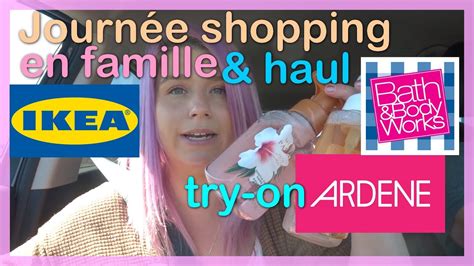 vlog | journée magasinage en famille, haul Ikea, bath & body works, Ardene - YouTube