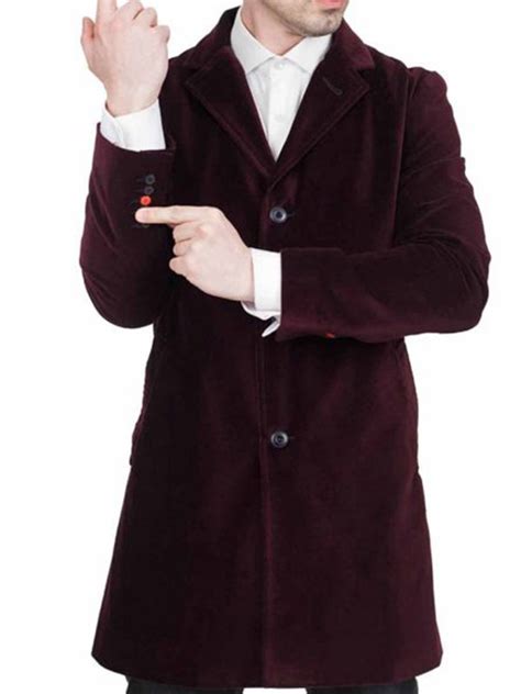 12th Doctor Velvet Coat | Doctor Who Peter Capaldi Coat