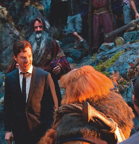 Benedict on set of The Hobbit - Benedict Cumberbatch Photo (36180525) - Fanpop