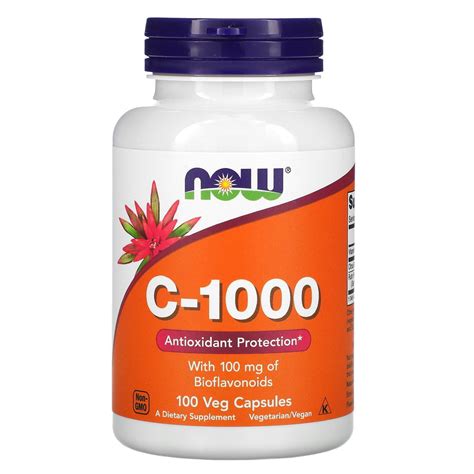 Now Foods Vitamin C-1000 100 Capsules | Super Supplement