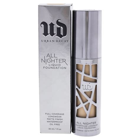 Urban Decay - All Nighter Liquid Foundation - 3.0 Light by Urban Decay for Women - 1 oz ...