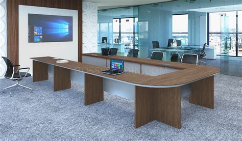 U Shape Conference Table, Veneer | Office Furniture Online: Boss'sCabin