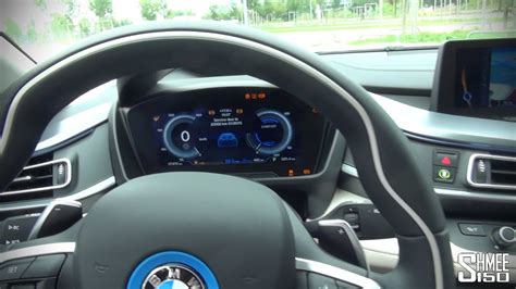 BMW i8 - Interior and Displays - YouTube