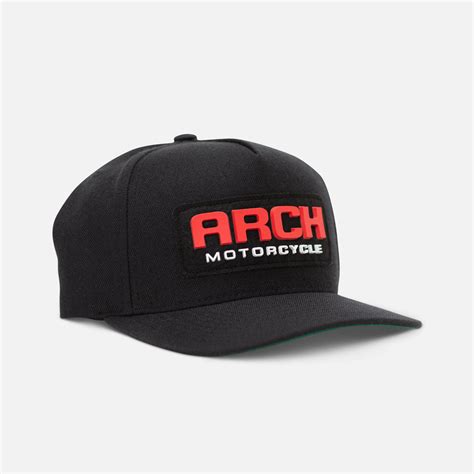 ARCH Motorcycle Classic Black Snapback – ARCH Motorcycle Company, LLC