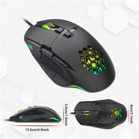 Shop CLAW Dawon Wired Gaming Mouse with 8 Programmable Buttons