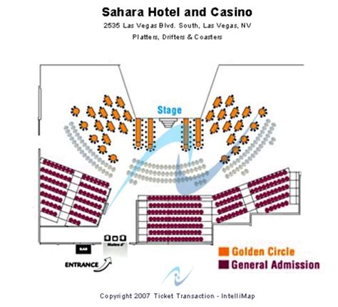 Sahara Theater - Sahara Hotel & Casino Tickets in Las Vegas Nevada ...