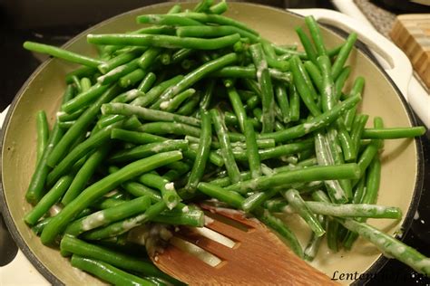 Irresistible French Green Beans in a creamy sauce | Lenten Chef