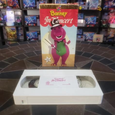 BARNEY - BARNEY in Concert (VHS, 2000, Classic Collection) Tested & Rewound £4.52 - PicClick UK