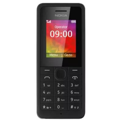 Buy Tesco Mobile Nokia 106 Black from our Pay as you go Phones range ...