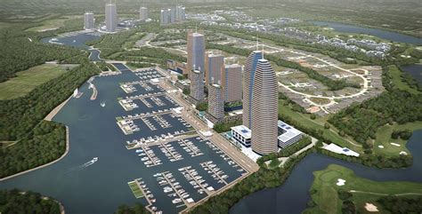 How About a 300-Acre Marina-and-Skyscraper Complex off Kingwood’s Woodland Hills Dr.? | Swamplot