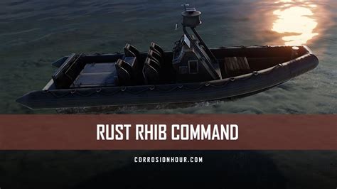 RUST RHIB Command (Rigid-Hulled Inflatable Boat) - Admin Commands