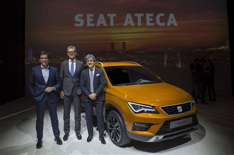 The SEAT Ateca SUV Debuts with LED Lights and Up to 190 HP - autoevolution