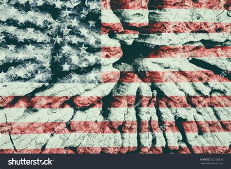 Usa Flag Overlay On Cross Section Stock Photo 522138238 | Shutterstock