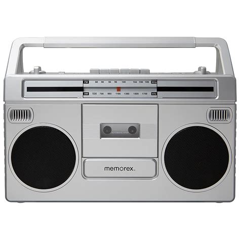 Best Buy: Memorex Retro Bluetooth Boombox with Cassette Player/Recorder ...