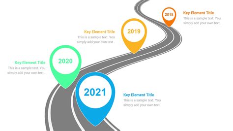 Timeline Roadmap With Milestones Powerpoint Slides | CiloArt