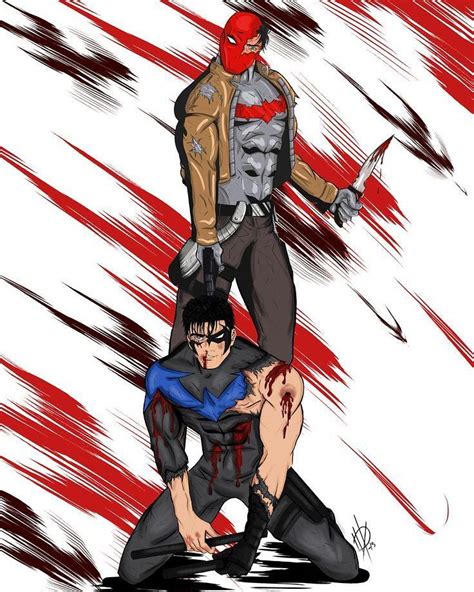 Red Hood vs Nightwing. #Nightwing #nightwingobsession #Grayson #Robin #dickgrayson # ...