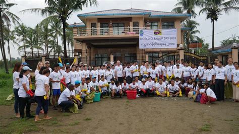 UNICEF Myanmar: On World Cleanup Day, UNICEF Sittwe Office organizes ...