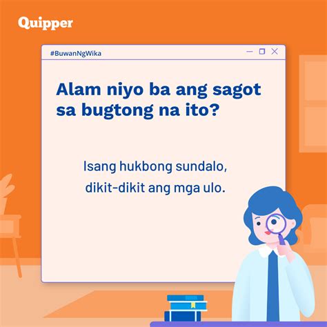 Bugtong Bugtong Quiz (Filipino Riddles), 60% OFF