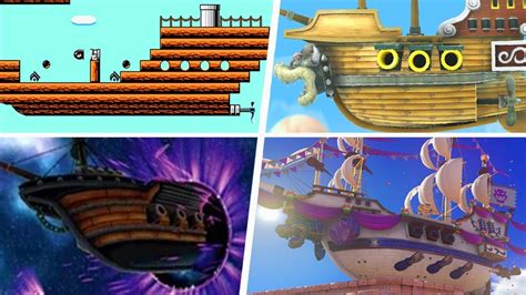 Evolution of Airships in Super Mario Games (1988 - 2019) - YouTube