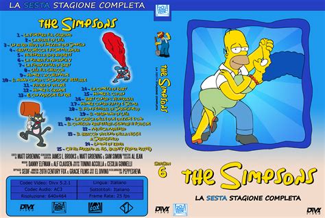 The Simpsons Cover Season 6 by eldivino87 on DeviantArt