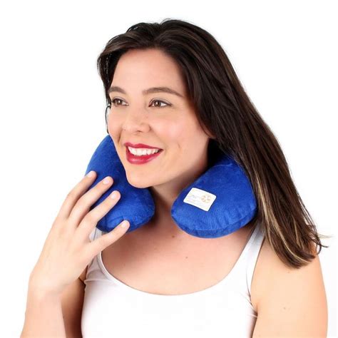 Inflatable Neck Pillow with Cover | Dream Essentials LLC. Head Pillow, Sleep Mask, Laptop Case ...