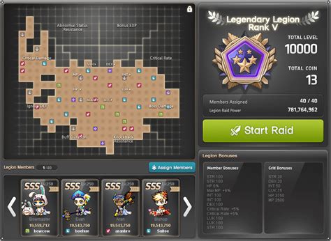 Get Stronger With The Legion System | Official MapleStory Website