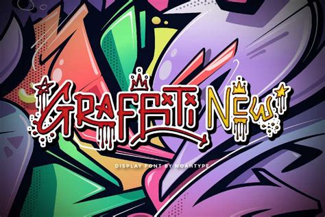 Graffiti New Font by NoahType Studio