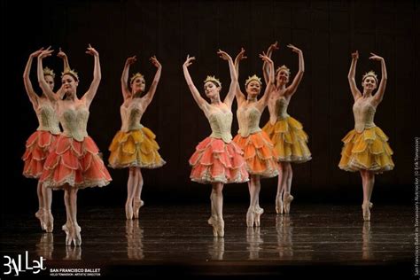 Waltz of the Flowers in Act 2 of San Francisco Ballet's Nutcracker. Photo by Erik Tomasson ...