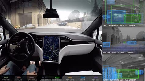 Clip showing self-driving Tesla is as strange as it is amazing