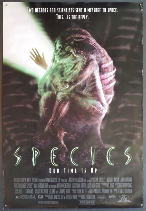 Species-original Vintage Movie Poster of Roger Donaldson's - Etsy Ireland