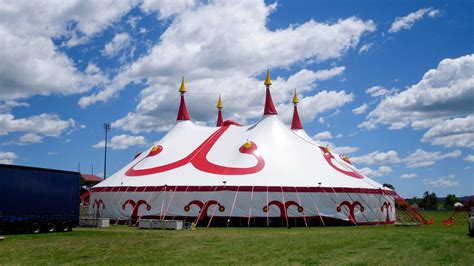 History and structure of circus tents - Canobbio