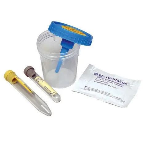 BD Vacutainer Urine Collection Kit with Screw Cap Cup (50/Case)