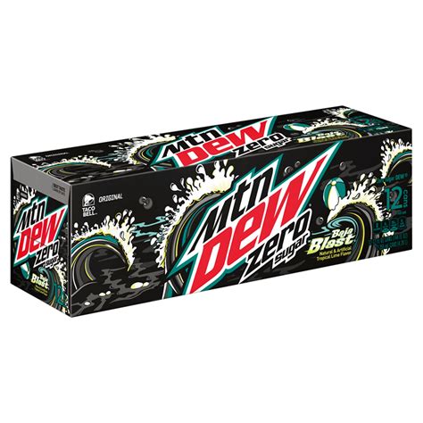 Mountain Dew Baja Blast Zero Sugar - 12pk/12 fl oz Cans – BrickSeek