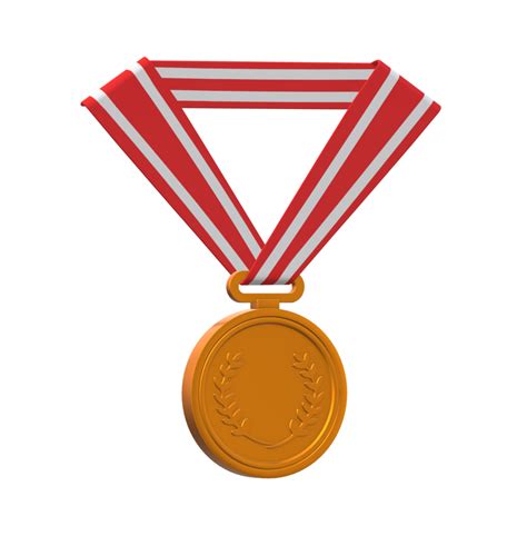 medalha isolado em uma transparente fundo 22419488 PNG