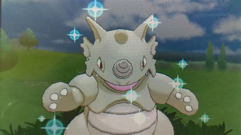 [6] There's my shiny, Rhydon schedule. : r/ShinyPokemon