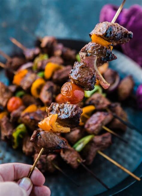 Marinated Beef Shish Kabobs - A Zesty Bite