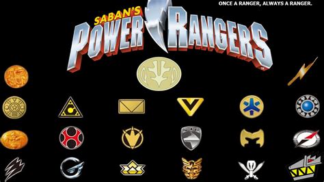 Power Rangers Symbols by Jitterdoomer on DeviantArt