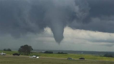 Tornado warning, funnel cloud churn fear in central Alberta - General ...