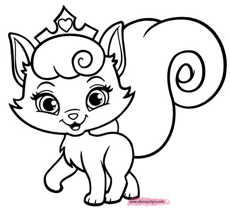 Kitten And Puppy Coloring Page - Coloring Home